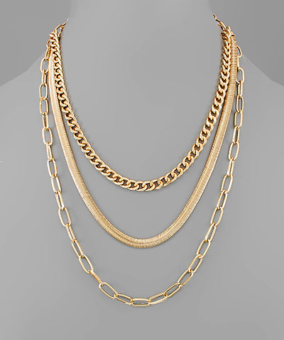 Marigold Layered Necklace