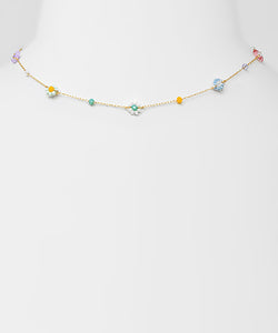 Flower Power Chain Necklace