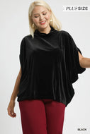 On Ice Velvet Blouse