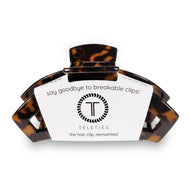 Tortoise Open Hair Clip Large