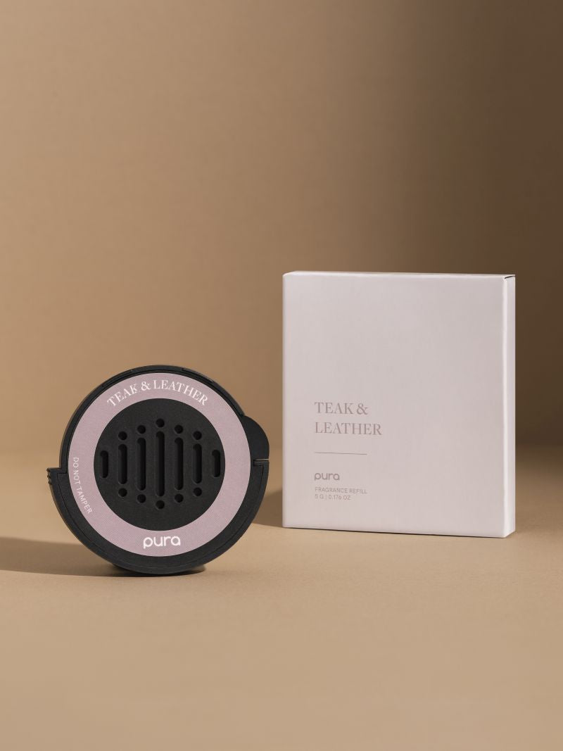 Pura Car Fragrance Diffuser Refill Teak & Leather