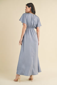 Paradise Found Satin Maxi