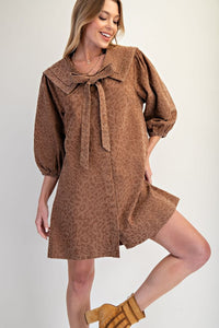 Queen of the Jungle Mini Dress