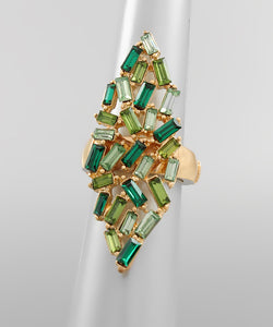BBR Baguette Marquise Ring