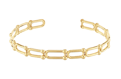 Chain Link Cuff Bracelet