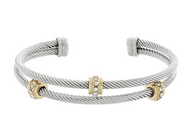 David Layered Cuff Bracelet