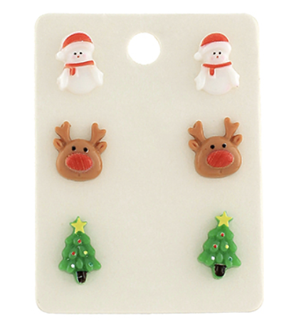 Santa's Helpers Earring Set