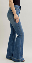 Load image into Gallery viewer, Judy Blue Double Button Flare Jeans
