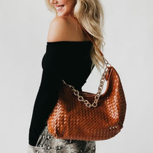 Load image into Gallery viewer, Sienna Slouchy Woven Shoulder Bag
