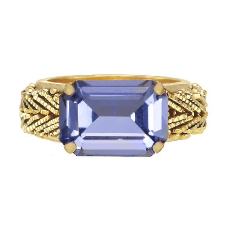 Katie Stone Ring in Tanzanite the Urban