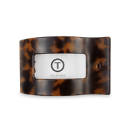 Tortoise Medium Flat Rectangle Hair Clip