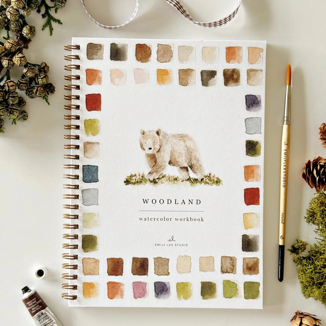 Woodland Watercolor Paint Set