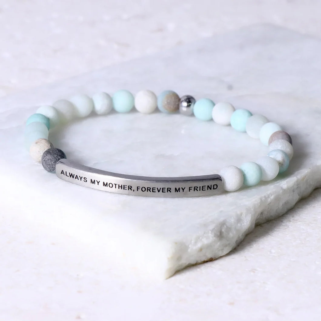 Always My Mother Amazonite Bracelet