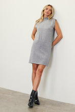 Load image into Gallery viewer, Ask Me Later Mock Neck Sleeveless Knit Dress
