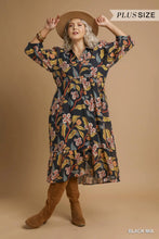 Load image into Gallery viewer, Botanical Dreams Midi Dress
