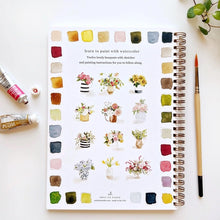 Load image into Gallery viewer, Bouquet Watercolor Workbook
