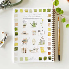 Load image into Gallery viewer, Garden Watercolor Workbook
