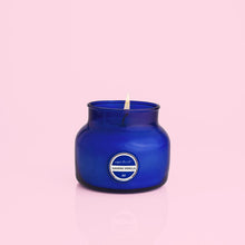 Load image into Gallery viewer, 8 Ounce Blue Petite Jar, Havana Vanilla
