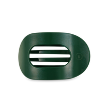 Load image into Gallery viewer, Mistletoe Medium Flat Round Hair Clip
