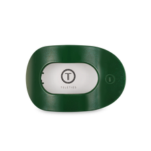 Load image into Gallery viewer, Mistletoe Medium Flat Round Hair Clip
