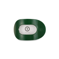 Mistletoe Small Flat Round Hair Clip