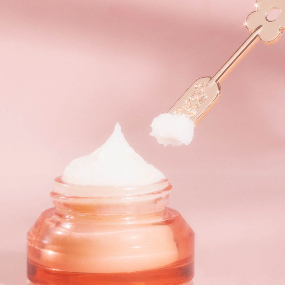 Lip Care Spatula, Gold Daisy