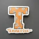 "T" Tennessee Sticker