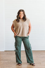 Load image into Gallery viewer, Miss Independent Silk Cargo Pants
