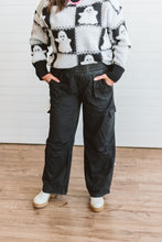 Load image into Gallery viewer, Ride or Die Black Cargo Pants
