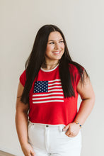 Load image into Gallery viewer, Land of The Free Sweater Vest
