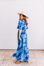 Load image into Gallery viewer, Cobalt Floral Maxi
