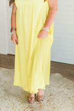 Load image into Gallery viewer, Happy Days Bright Yellow Maxi
