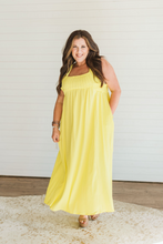 Load image into Gallery viewer, Happy Days Bright Yellow Maxi
